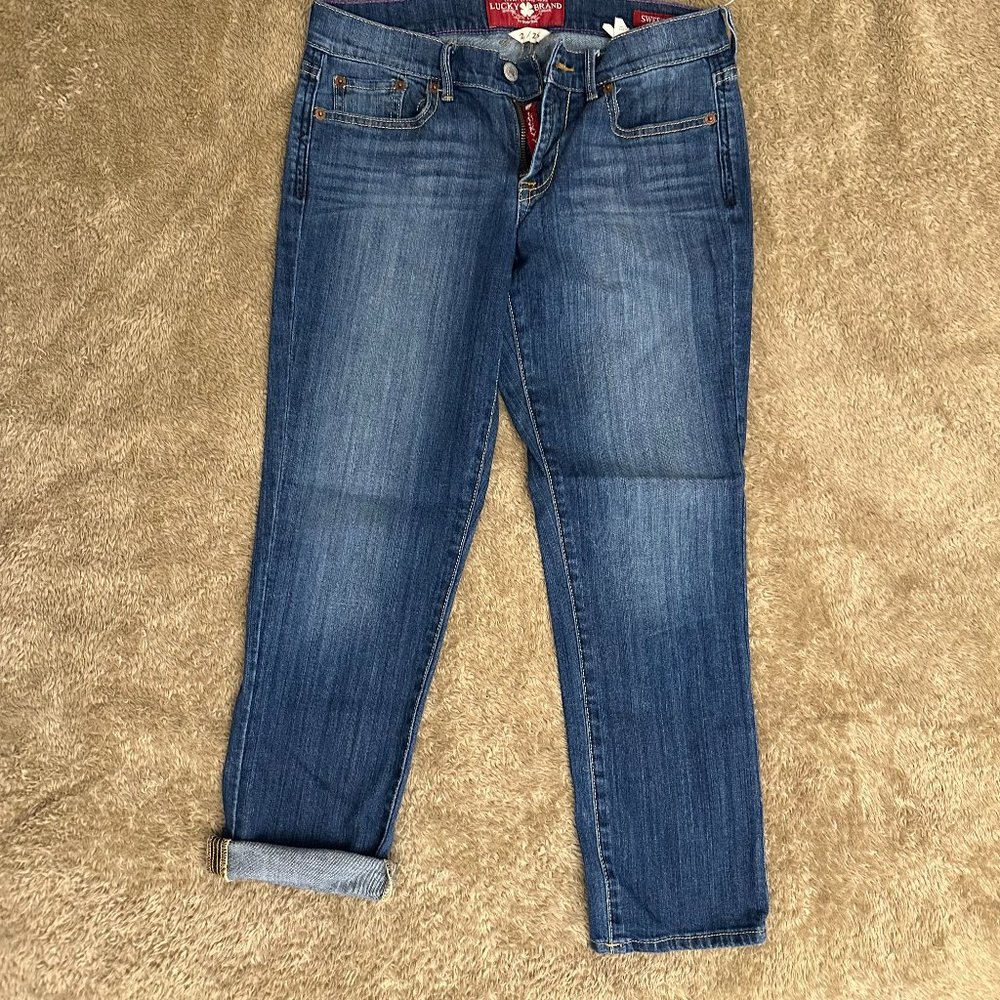 Lucky Brand Sweet N Crop Jeans 2/26